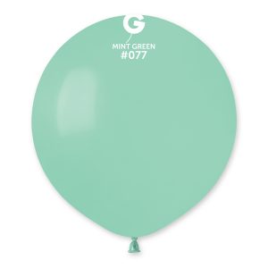 Balón pastelový mätovo-zelený 48 cm