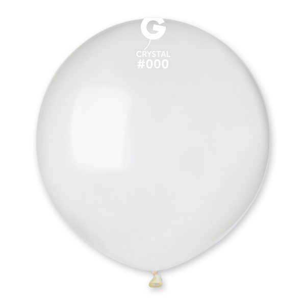 Balón pastelový priehľadný 48 cm