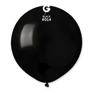 Balón pastelový čierny 48 cm