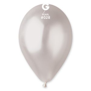 Balónik metalický perleťový 26 cm