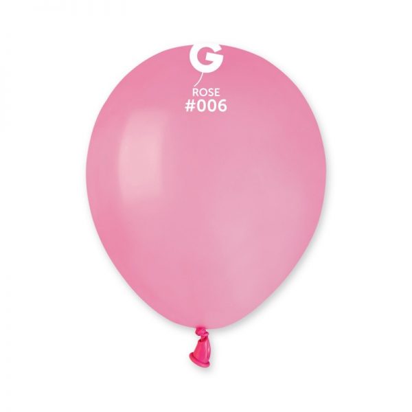 Balónik pastelový ružový  13 cm