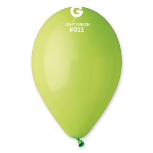 Balónik pastelový zelená limetka 26 cm