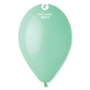 Balónik pastelový zelená mäta 26 cm