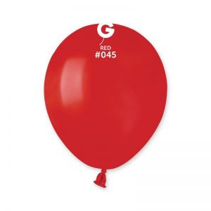Balónik pastelový červený  13 cm
