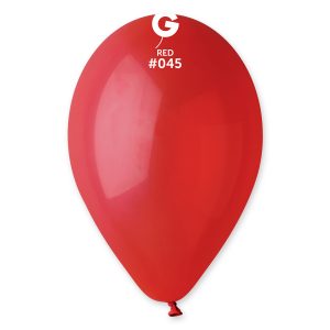 Balónik pastelový červený 26 cm