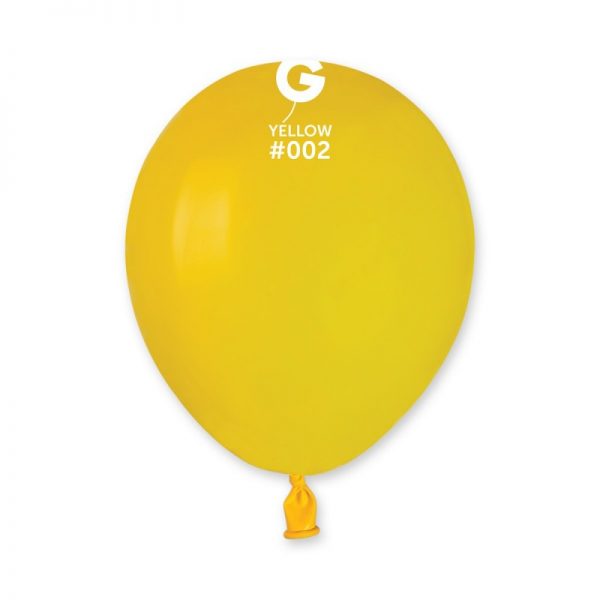 Balónik pastelový žltý  13 cm
