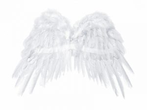Biele anjelské krídla