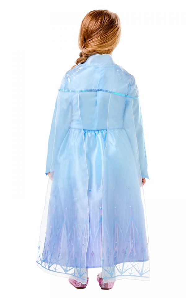 Detský deluxe kostým - Elsa (šaty) Veľkosť - deti: XS-2
