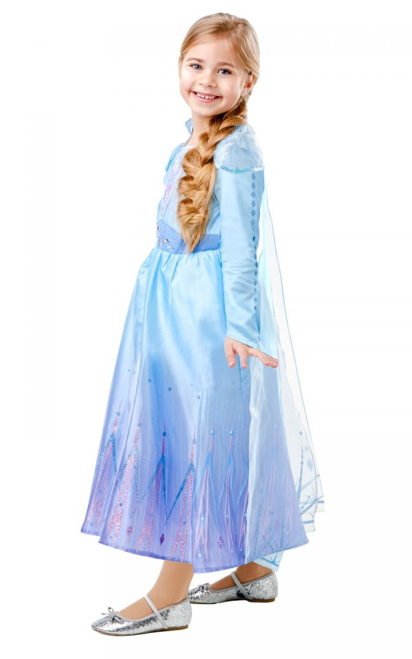 Detský deluxe kostým - Elsa (šaty) Veľkosť - deti: XS-3