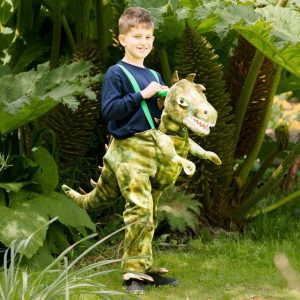 Detský kostým - Jazdec na dinosaurovi Veľkosť - deti: L