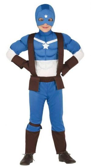 Detský kostým - Kapitán Amerika Veľkosť - deti: XL