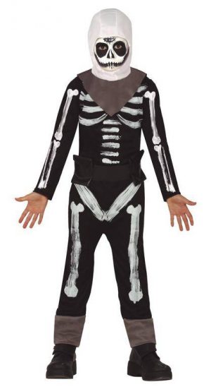 Detský kostým - Skull Trooper (Fortnite) Veľkosť - deti: XL