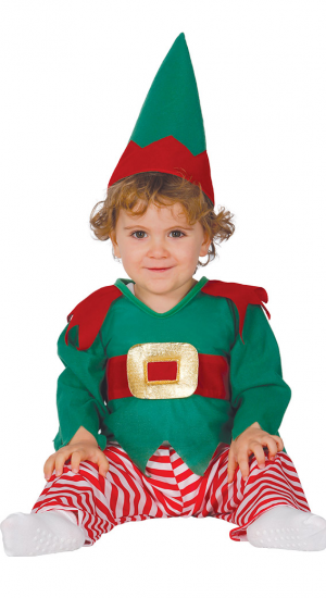 Detský kostým Vianočný škriatok Veľkosť.: 12 - 24 mesiacov