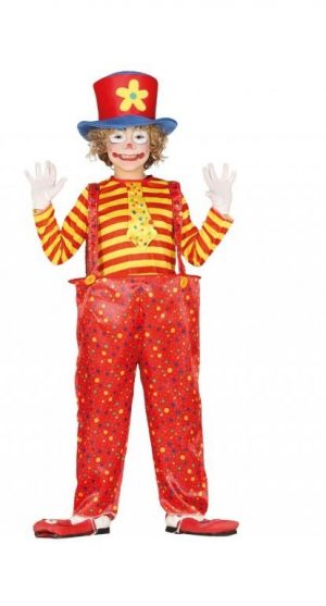Detský kostým - Zábavný klaun Veľkosť - deti: XL