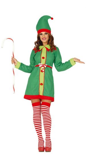 Dámsky Kostým - Vianočná Elfka Veľkosť - dospelý: L