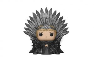 Figúrka Funko POP Deluxe: Game of Thrones S10 - Cersei Lannister Sitting on Iron Throne