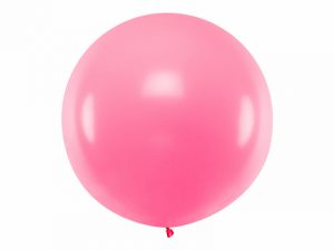 Guľatý latexový Jumbo balón 1m ružový