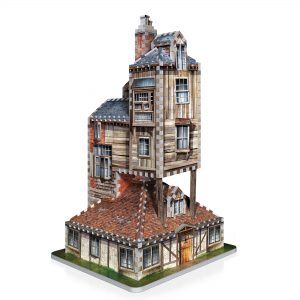 Harry Potter 3D Puzzle - Rodinný dom Weasleyovcov