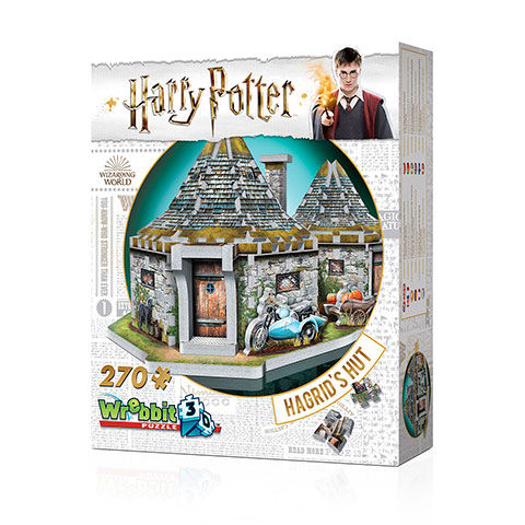 Harry Potter 3D puzzle - Hagridov dom-2