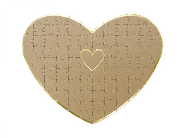 Kniha hostí - Puzzle srdce-2
