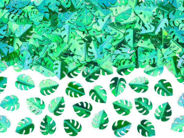 Konfety - zelené listy