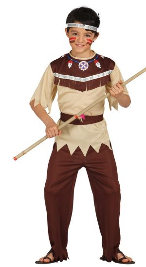 Kostým Indiána Cherokee Veľkosť - deti: XL