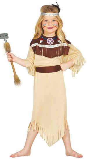 Kostým Indiánka Cherokee Veľkosť - deti: XL
