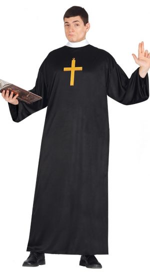 Kostým Kňaz Veľkosť - dospelý: M