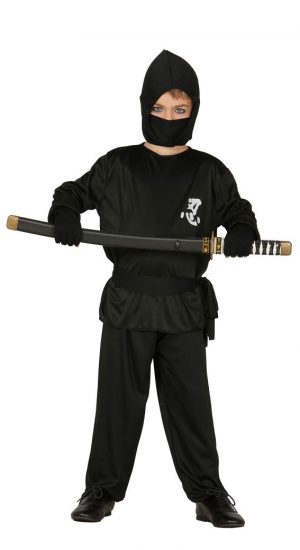 Kostým Ninja - detský Veľkosť - deti: XL