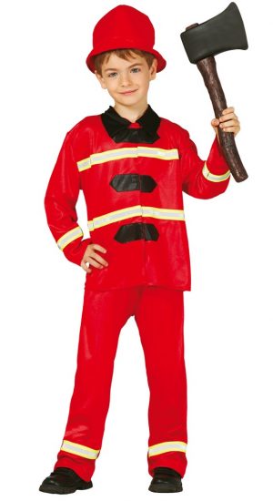 Kostým hasiča - detský Veľkosť - deti: S