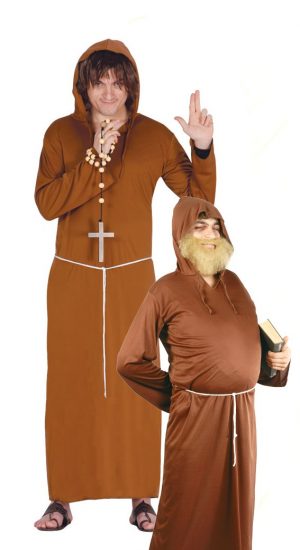 Kostým mnícha Veľkosť - dospelý: L