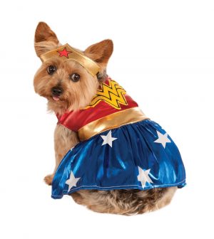 Kostým pre psov - Wonder Woman Kostýmy pre psov: L