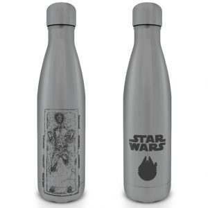 Kovová fľaša na nápoj Star Wars (Han Carbonite)