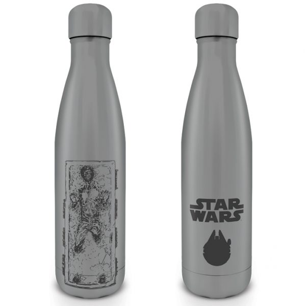 Kovová fľaša na nápoj Star Wars (Han Carbonite)