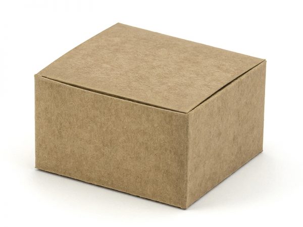 Krabičky na darčeky - hnedé 10 ks-2