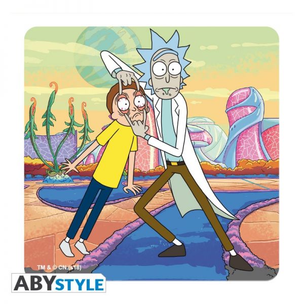 Podtácky Rick and Morty (4 ks)-6