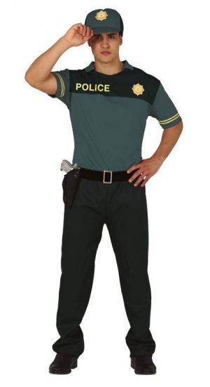 Pánsky kostým - Policajt Veľkosť - dospelý: M
