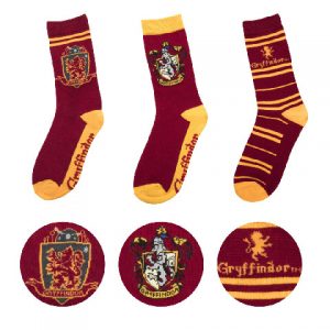 Sada 3 párov ponožiek Harry Potter - Chrabromil