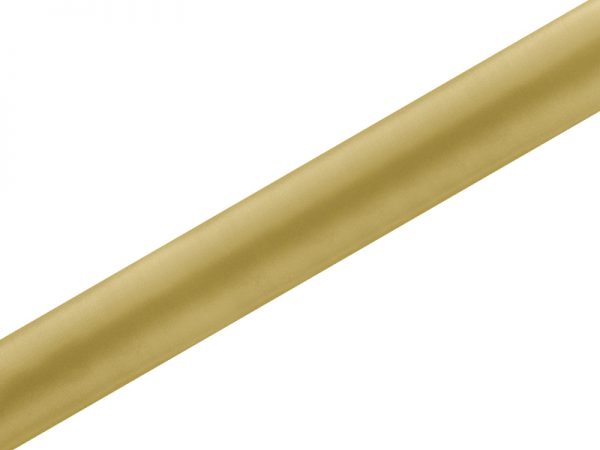 Satén - zlatý 36 cm x 9 m