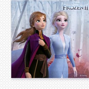Servítky - Frozen 2 Ľadové Kráľovstvo 33x33 cm