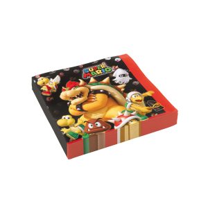 Servítky - Super Mario 33 x 33 cm 20 ks