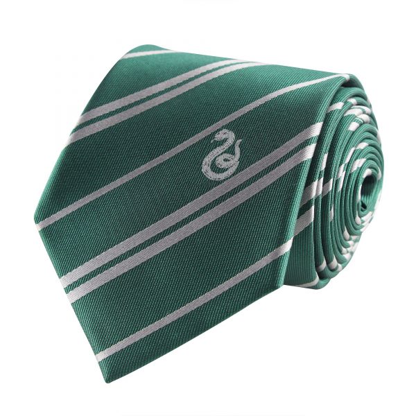 Slizolínska kravata Harry Potter so sponou - Deluxe box-3