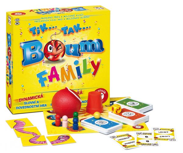Spoločenská hra - Tik Tak Bum Family
