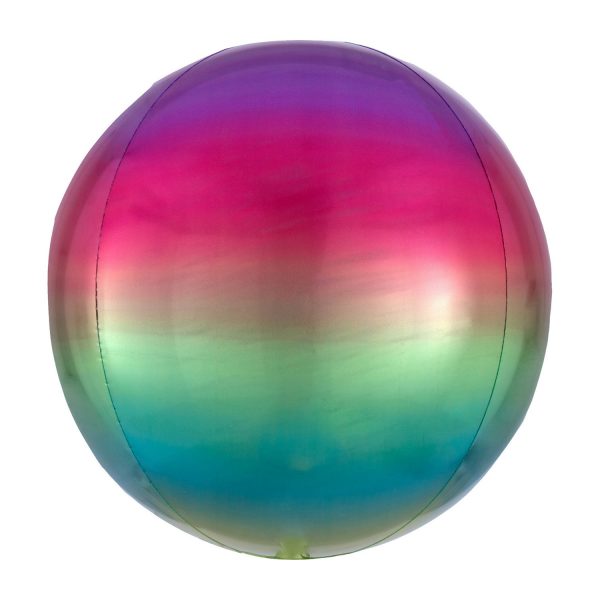 fóliový balón vo farbe dúhy - guľa