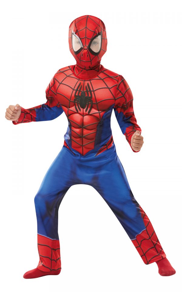 Detský kostým Spiderman deluxe Veľkosť - deti: L