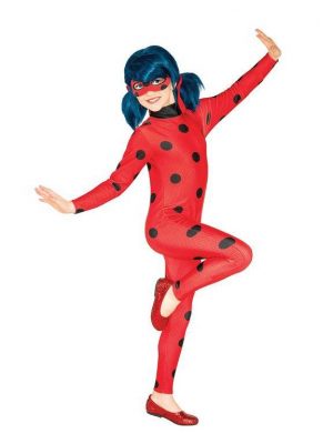 Detský kostým - Zázračná lienka Ladybug Veľkosť - deti: L