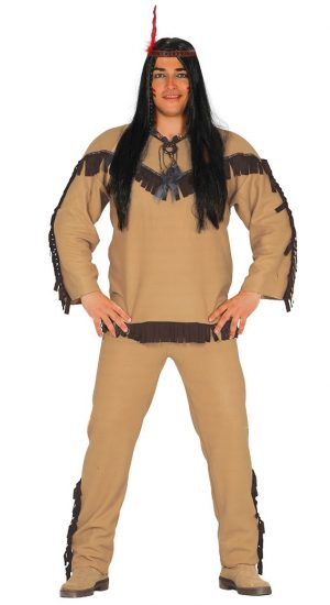 Kostým indiána Veľkosť - dospelý: L