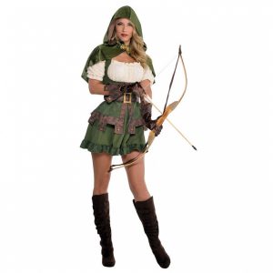 Dámsky kostým Robin Hood Veľkosť - dospelý: L