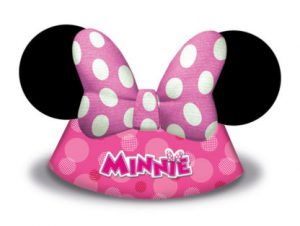 Party klobúčiky Minnie 6 ks