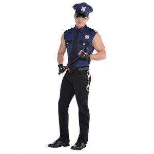 Pánsky kostým Sexy Policajt Veľkosť - dospelý: XXL
